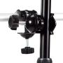 Selens 2 Pieces Heavy Duty Metal Dual Double U Clip C Clamp Type Bracket Mount for Photo Studio Boom Arm Light Stand