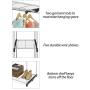 Whitmor Double Rod Freestanding Closet Heavy Duty Storage Organizer