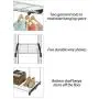 Whitmor Double Rod Freestanding Closet Heavy Duty Storage Organizer Whitmor Double Rod Freestanding Closet Heavy Duty Storage Organizer