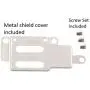 Ear Speaker Earpiece Replacement Repair Part + Metal Bracket Shield Holder Cover + Screws for iPhone 6 6G Model A1549 A1586 A1589 AT&T Tmobile Any Carriers (iPhone 6)