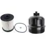 iFJF TP1015 Fuel Filter and 134001 Housing Cap Replacement for Duramax 6.6L 2017-2019 Chevy/GMC L5P Chevrolet Silverado 2500HD 3500HD(Black Cap)