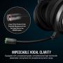 Corsair Virtuoso RGB Wireless SE Gaming Headset - High-Fidelity 7.1 Surround Sound w/Broadcast Quality Microphone - Memory Foam Earcups - 20 Hour Battery Life Works w/ PC, PS5, PS4 - Gunmetal