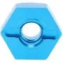 Hubs Nut, 5MM Aluminum Alloy Wheel Hex Mount Hubs Nut RC Car Wheel Hex Mount Hubs with Pins Fit for WLtoys 1/14 144001(Blue1266B) Hubs Nut, 5MM Aluminum Alloy Wheel Hex Mount Hubs Nut RC Car Wheel Hex Mount Hubs with Pins Fit for WLtoys 1/14 144001(Blue1266B)