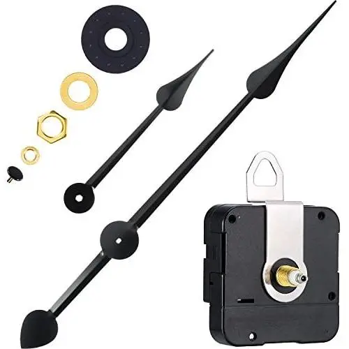 High Torque Clock Movement Mechanism with 270 mm/ 10.6 Inch Big Clock Hands (Shaft Length 4/5 Inch/ 20 mm) High Torque Clock Movement Mechanism with 270 mm/ 10.6 Inch Big Clock Hands (Shaft Length 4/5 Inch/ 20 mm)