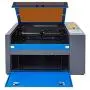 Orion Motor Tech 50W CO2 Laser Engraver Cutter with 12 x 20in Work Area, Laser Engraving Machine with Ruida Digital LCD Control Real-Time Power Data, USB Port, Air Pump, Red Dot Pointer