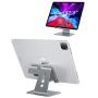 Apple Watch Stand, OMOTON 2 in 1 Universal Desktop Stand Holder for iPhone and Apple Watch Series 5/4/3/2/1 (Both 38mm/40mm/42mm/44mm) (Grey)