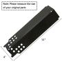 Hisencn Repair kit Gas Grill Burner, Heat Plate Deflector, Crossover Tube Replacement for Char-Broil Classic 280 2-Burner, 360 3-Burner, 405 4-Burner Liquid Propane, G320-0200-W1, G215-0203-W