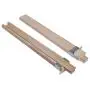 Btibpse Wooden Drawer Slides 16 Inches Classic Wood Center Guide Track with Slide Glides (1 pcs) Btibpse Wooden Drawer Slides 16 Inches Classic Wood Center Guide Track with Slide Glides (1 pcs)
