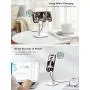 [2020 Upgraded] Wireless Charger, [Angle&Height Adjustable] LISEN Cell Phone Wireless Charging Stand, 10/7.5W Fast Wireless Charger for iPhone 11/Pro/Max/X/XR/XS Max, Galaxy Samsung S10/S9/S8-White