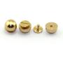 LQ Industrial 25-Pack 1/2'' Purse Handbag Feet Nailhead Round Stud Solid Brass Screw-Back Spike Metal Cone Studs Rivet Leather Craft DIY LQ Industrial 25-Pack 1/2'' Purse Handbag Feet Nailhead Round Stud Solid Brass Screw-Back Spike Metal Cone Studs Rivet Leather Craft DIY