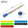 APIELE 16mm 12V Momentary Speaker Horn Push Button Toggle Switch 0.63'' Mounting Hole 1NO 1NC SPDT with Pre-Wiring Socket for Car Auto Motor (Blue) APIELE 16mm 12V Momentary Speaker Horn Push Button Toggle Switch 0.63'' Mounting Hole 1NO 1NC SPDT with Pre-Wiring Socket for Car Auto Motor (Blue)