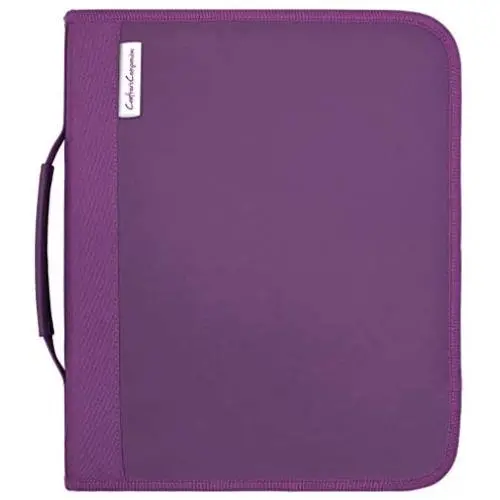 Crafters Companion Folder-Large Die & Stamp Storage, us:one size, Purple