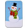Christmas Holiday Gift Card Tin Holder Boxes 6 Pack Winter Design Gift Cards Box Money Storage Container Holders with Lids by Gift Boutique