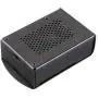 ILS - Aluminum Alloy Metal Case Turtle Body Outer Casing with Wall Mount Bracket for Raspberry Pi 4