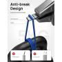 Micro USB Cable Android Charger, JSAUX (2-Pack 6.6FT) Micro USB Android Charger Cable Nylon Braided Cord Compatible with Galaxy S7 S6 J7 Edge Note 5, Kindle. MP3 and More-Blue