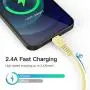 iPhone Charger Cable 6ft 5Pack,iPhone Cable 6 Foot Ailawuu iPhone Cord Sync USB Fast Charging Compatible with iPhone 11/11 Pro/Pro Max/X/XS Max/XR/8/8 Plus/7/7 Plus/iPad/iPod (Yellow) iPhone Charger Cable 6ft 5Pack,iPhone Cable 6 Foot Ailawuu iPhone Cord Sync USB Fast Charging Compatible with iPhone 11/11 Pro/Pro Max/X/XS Max/XR/8/8 Plus/7/7 Plus/iPad/iPod (Yellow)