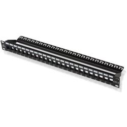 Cable Matters Rack or Wall Mount 24-Port Keystone Patch Panel (Blank Patch Panel for Keystone Jacks)