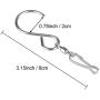 KUUQA Swivel Hooks Clips for Hanging Wind Spinners Wind Chimes Crystal Twisters Party Supply(6 Pack)