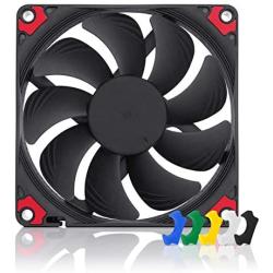 Noctua NF-A9x14 HS-PWM chromax.Black.swap, Premium Quiet Slim Fan, 4-Pin (92x14mm, Black)