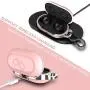HALLEAST for Galaxy Buds Case Cover 2019, Galaxy Buds+ Plus 2020, TPU Full Protective Skin with Keychain Compatible Samsung Galaxy Buds Wireless Earbuds Accessories, Cute Pink HALLEAST for Galaxy Buds Case Cover 2019, Galaxy Buds+ Plus 2020, TPU Full Protective Skin with Keychain Compatible Samsung Galaxy Buds Wireless Earbuds Accessories, Cute Pink