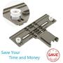 （Upgraded） Dishwasher Top Rack Adjuster W10350376 Replacement part by Rayhoor - Fit for Whirlpool & Kenmore Dishwashers - Replaces W10712394 AP5272176 PS3497383 (Pack of 2)