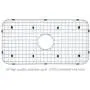 Kitchen Sink Grid - Premium Sink Bottom Grid - Stainless Steel - Sink Size Minimum 27 1/4” x 14 1/4” - Protect Your Sink from Scratches - Rust-resistant Metal
