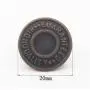 20mm Replacement Jean Buttons 12 Sets Combo Copper Tack Buttons
