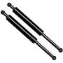 XYZMOT 2Pcs Tonneau Cover 4567 Lift Supports Extended Length 26.32 inches, Compressed Length 16.08 inches, Force 85 Lbs, 13mm(1/2'') Ball Socket Metal Ends, PM2047,4567,SE1024M80BL