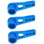 3PCS ZYCST 25T Steering Servo Arm Horn Kits Metal Parts for Wltoys A949 A959-B A969 A979 k929 RC Hobby Model Car Metal Upgrade Accessories(Blue) 3PCS ZYCST 25T Steering Servo Arm Horn Kits Metal Parts for Wltoys A949 A959-B A969 A979 k929 RC Hobby Model Car Metal Upgrade Accessories(Blue)