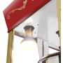 Great Northern Popcorn Red Matinee Movie Theater Style 8 oz. Ounce Antique Popcorn Machine