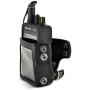 Turtleback Case Made for Unication G4 G5 Voice Pager Fire Radio Phone Black Leather Fitted Case with Heavy Duty Metal Ratcheting Removable Belt Clip