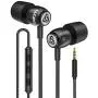 LUDOS Clamor Wired Earbuds in Ear Headphones with Microphone, Earphones with Mic and Volume Control, Memory Foam, Reinforced Cable, Bass Compatible with iPhone, Apple, iPad, Computer, Laptop, PC LUDOS Clamor Wired Earbuds in Ear Headphones with Microphone, Earphones with Mic and Volume Control, Memory Foam, Reinforced Cable, Bass Compatible with iPhone, Apple, iPad, Computer, Laptop, PC