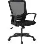 Office Chair Ergonomic Desk Chair Swivel Rolling Computer Chair Executive Lumbar Support Task Mesh Chair Metal Base for Home Office, Black Office Chair Ergonomic Desk Chair Swivel Rolling Computer Chair Executive Lumbar Support Task Mesh Chair Metal Base for Home Office, Black