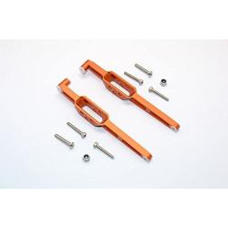 GPM Axial Yeti Jr. Score Trophy Truck (AX90052) Upgrade Parts Aluminum Rear Lower Chassis Link Parts - 1Pr Set Orange