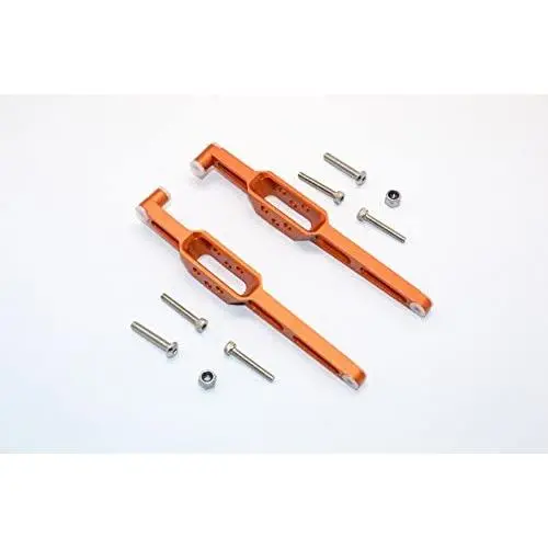 GPM Axial Yeti Jr. Score Trophy Truck (AX90052) Upgrade Parts Aluminum Rear Lower Chassis Link Parts - 1Pr Set Orange GPM Axial Yeti Jr. Score Trophy Truck (AX90052) Upgrade Parts Aluminum Rear Lower Chassis Link Parts - 1Pr Set Orange