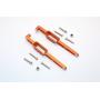 GPM Axial Yeti Jr. Score Trophy Truck (AX90052) Upgrade Parts Aluminum Rear Lower Chassis Link Parts - 1Pr Set Orange