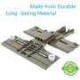 （Upgraded） Dishwasher Top Rack Adjuster W10350376 Replacement part by Rayhoor - Fit for Whirlpool & Kenmore Dishwashers - Replaces W10712394 AP5272176 PS3497383 (Pack of 2)