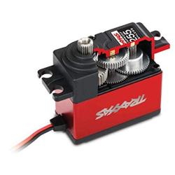 Traxxas 2255 Waterproof Metal Gear Aluminum Servo Digital High-Torque 400 Brushless, Red