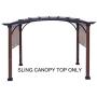 ALISUN Replacement Sling Canopy (with Ties) for The Lowes Allen + roth 10 ft x 10 ft Tan/Black Material Freestanding Pergola #L-PG152PST-B (Size: 200'' (L) x 103'' (W))
