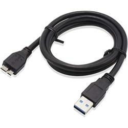 USB 3.0 Micro Cable, ITANDA 3.3ft USB 3.0 A to Micro B Cable Charger Compatible with Samsung Galaxy S5, Note 3, Note Pro 12.2, WD Western Digital My Passport and Elements Hard Drives