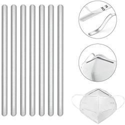 Nose Bridge Strips for mask, 100 PCS Aluminum Metal Nose Strips Straps Adjustable Nose Clips Wire Adhesive Nose Bridge Bracket for DIY Face mask Making Accessories for Sewing Crafts