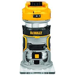 DEWALT 20V Max XR Cordless Router, Brushless, Tool Only (DCW600B), Black-v186, Mini-v186