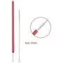 6Pcs Reusable Metal Straws, Drinking Straws, Aluminum Straws, Smoothies Straws, Wide Straws, Rainbow Colorful Straws for Party, Included a Cleaning Brush