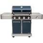 Kenmore Elite PG-40415S0LC-AM 4 Burner Outdoor Patio Gas BBQ Grill, Metallic Gun Metal