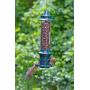 Squirrel Buster Plus Squirrel-proof Bird Feeder w/Cardinal Ring and 6 Feeding Ports, 5.1-pound Seed Capacity, Adjustable, Pole-mountable (POLE ADAPTOR SOLD SEPARATELY), Green