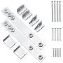 Microwave Under Cabinet mounting kit WX4-A019 JXA019K Compact Undercabinet Mounting Kit Replacement by AMI PARTS for GE Microwave Oven AP3205226, JXA019K Microwave Under Cabinet mounting kit WX4-A019 JXA019K Compact Undercabinet Mounting Kit Replacement by AMI PARTS for GE Microwave Oven AP3205226, JXA019K