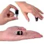 Ulincos Momentary Push Button Switch U16F1 1NO1NC Black Metal Shell with White LED Ring Suitable for 16mm 5/8'' Mounting Hole (White) Ulincos Momentary Push Button Switch U16F1 1NO1NC Black Metal Shell with White LED Ring Suitable for 16mm 5/8'' Mounting Hole (White)