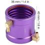 RC Water Cooling Jacket, Metal RC Motor Water-Cooled Jacket Kit for 3650/3660 RC Boat Ship Motor Remote Control Accessory Part