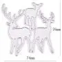 Three Pieces Deers Metal Die Cuts Forest Animal Cutting Dies Cut Stencils for DIY Embossing Photo Decorative Paper Dies Scrapbooking Card Making Three Pieces Deers Metal Die Cuts Forest Animal Cutting Dies Cut Stencils for DIY Embossing Photo Decorative Paper Dies Scrapbooking Card Making