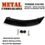 CF Advance Compatible with 98-10 VW Beetle Metal ReinCompatible withced Door Panel Door Handle Repair Kit Set 2PCS Satin Black 98 99 00 01 02 DS515